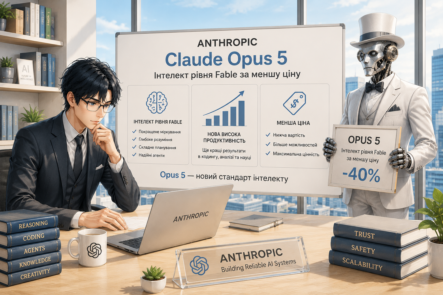 Anthropic випускає Claude Opus 5