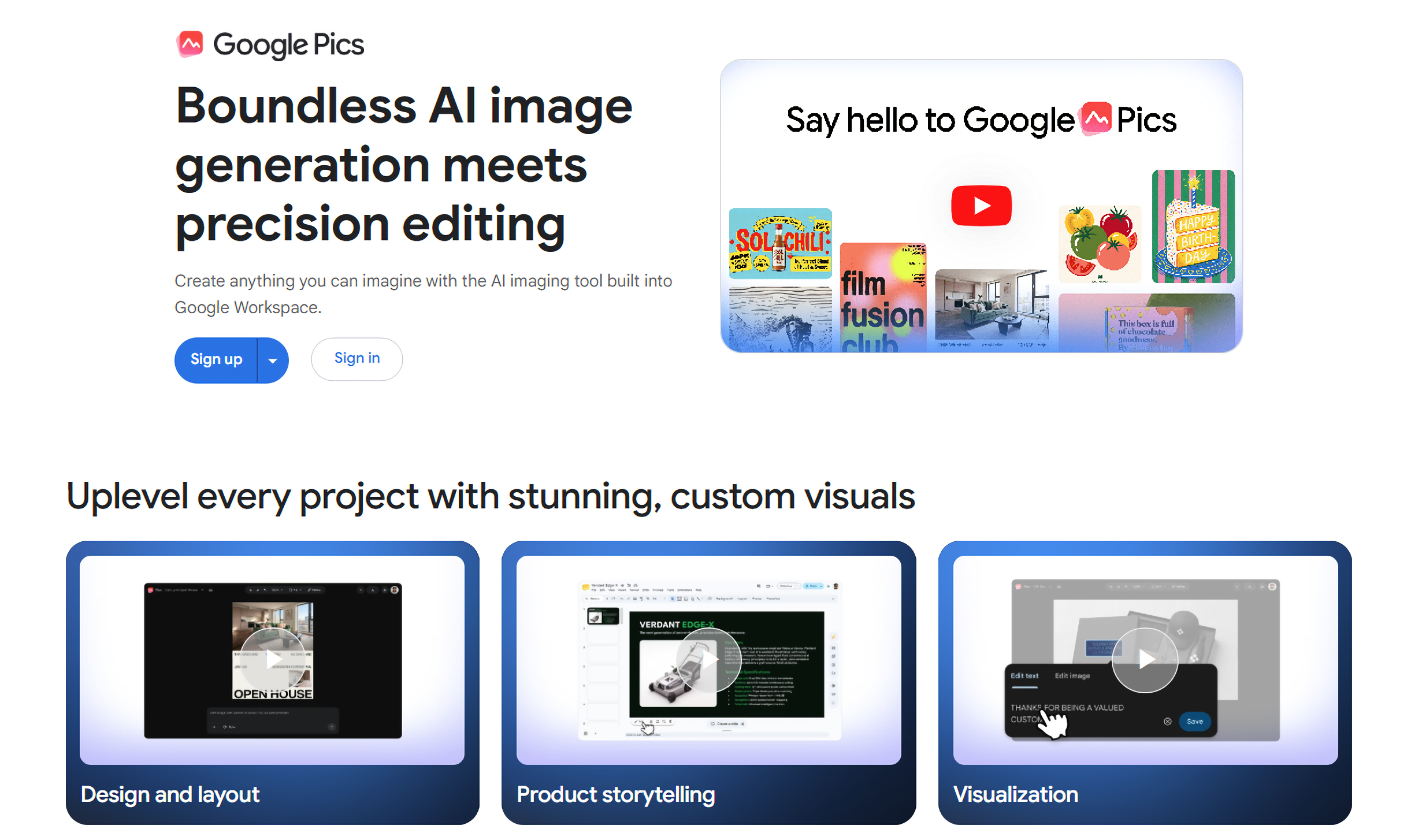 Google Pics: як новий ШІ-редактор Google кидає виклик Canva та Adobe
